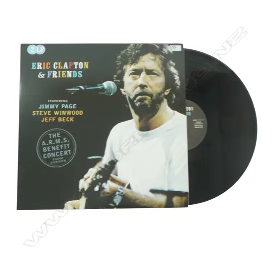 ERIC CLAPTON 'ERIC CLAPTON AND FRIENDS' THE ARMS BENEFIT CONCERT VP801104